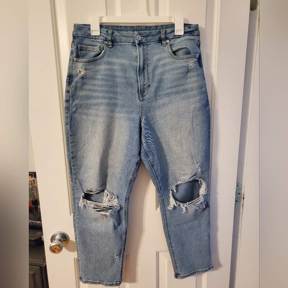 American Eagle Curvy Mom Jean 12 Short